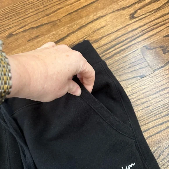 Champion Women Black Jogger Pants Size Medium - Picture 3 of 5